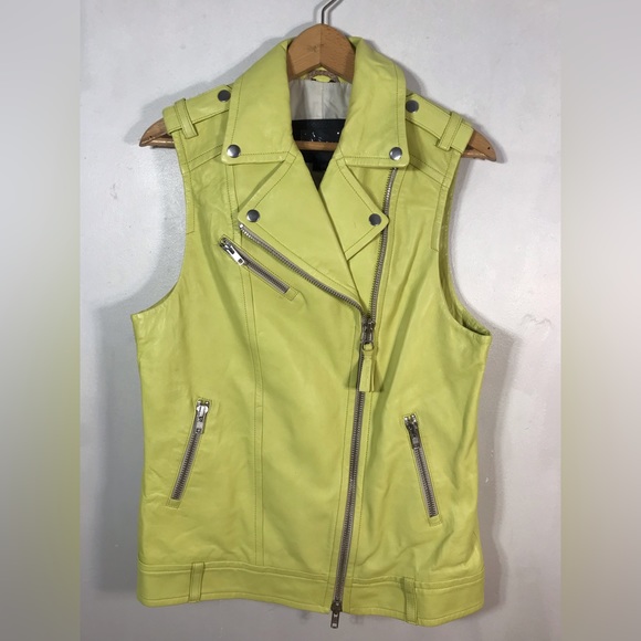 Mackage lambskin leather vest - Picture 2 of 12